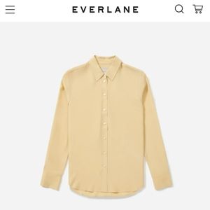Everlane The Clean Silk Relaxed Shirt (sz 12)